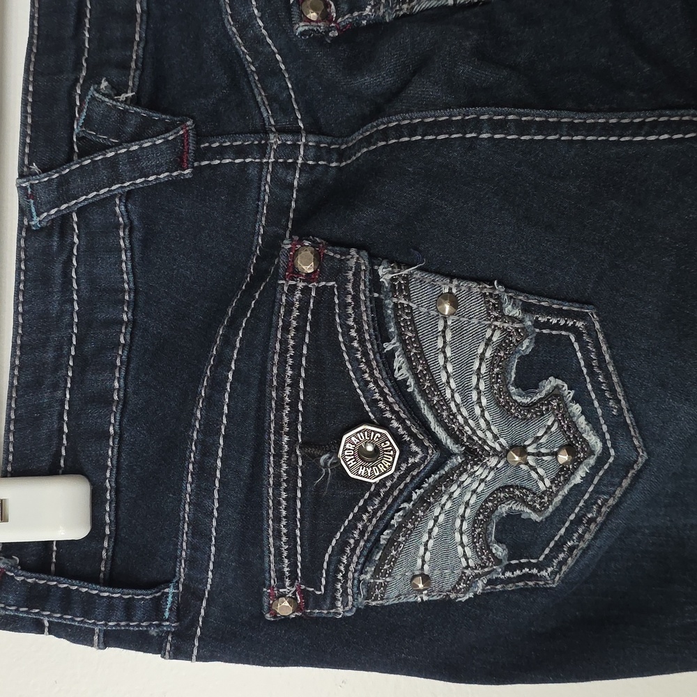 Hydraulic Women's Deep Indigo Lola Curvy Jeans - Size 0 - Picture 7 of 11